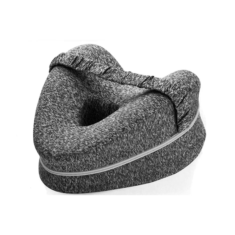 Kniekissen Memory Foam mit Gurt – Ergonomisch für Seitenschläfer