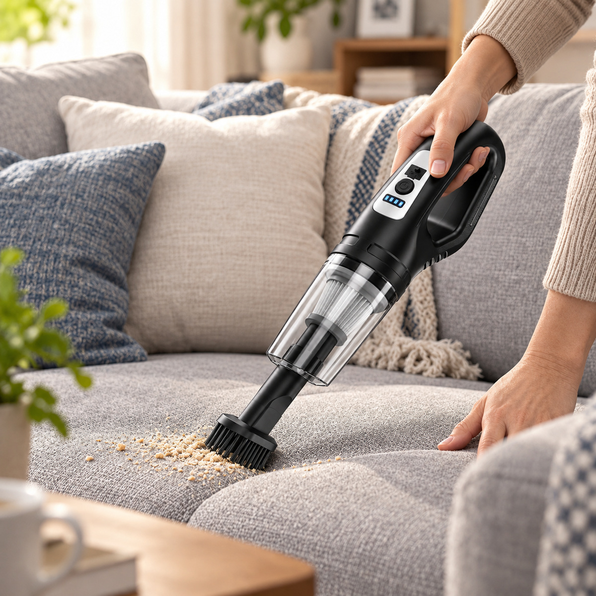 Handstaubsauger 140 Watt mit 16.000 Pa Saugleistung