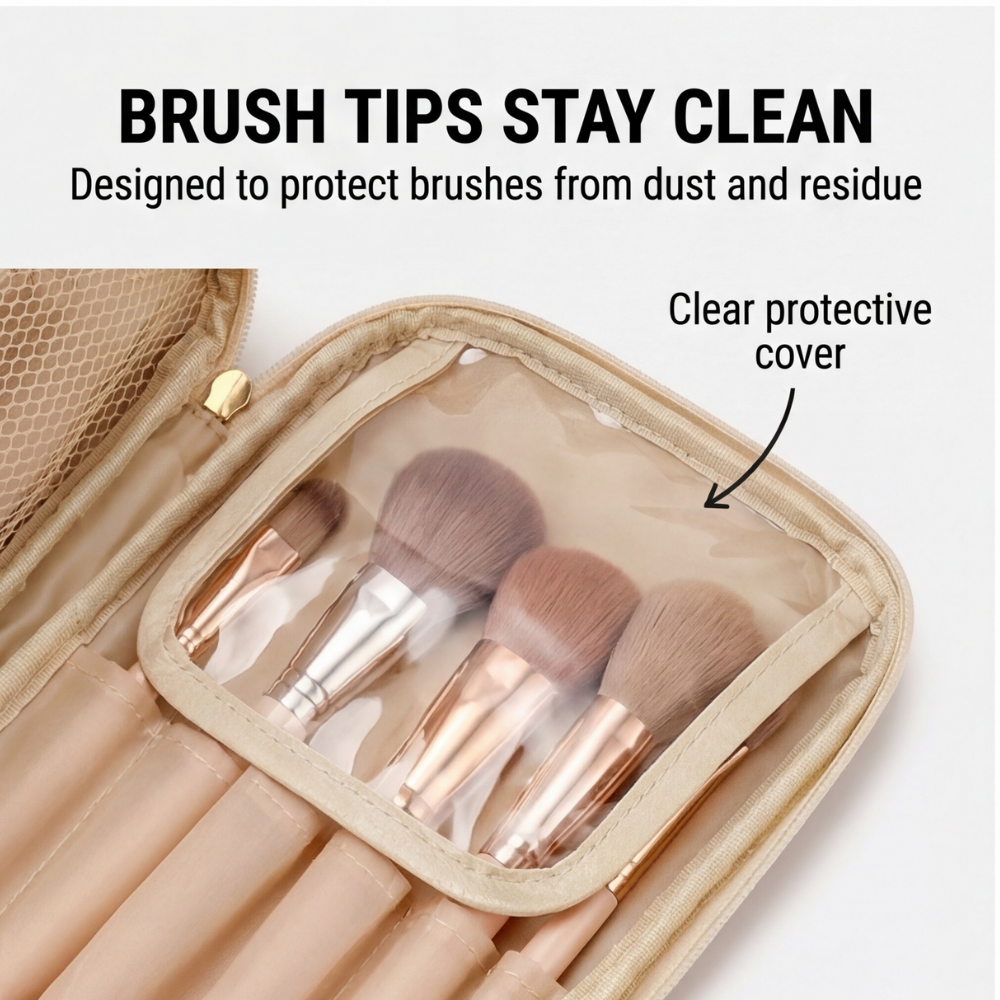 Make-up Organizer mit flachem Öffnungsdesign