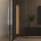 Dimmable LED Corner Floor Lamp with Remote Control