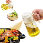 Glass Oil Sprayer 2-in-1 with Spray and Pour Function