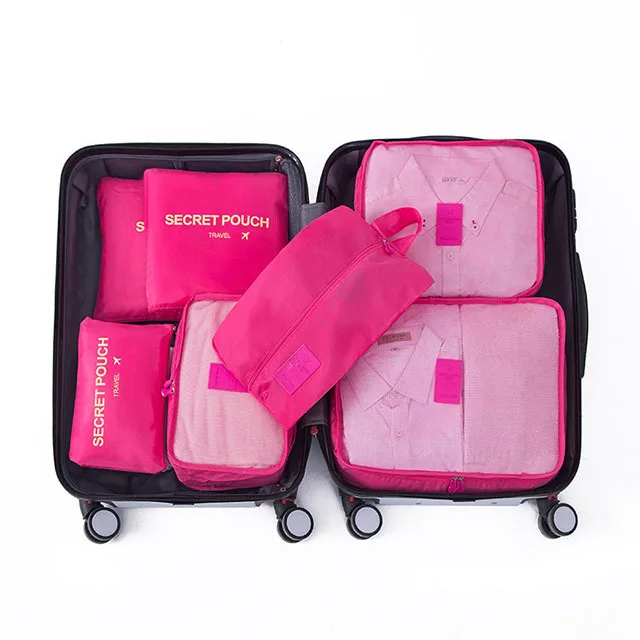7-piece Travel Organizer Set
