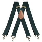Men's adjustable suspenders with Y-back