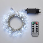 Cluster LED-Lichterkette Kupferdraht mit Fernbedienung & Timer, 3–30 m