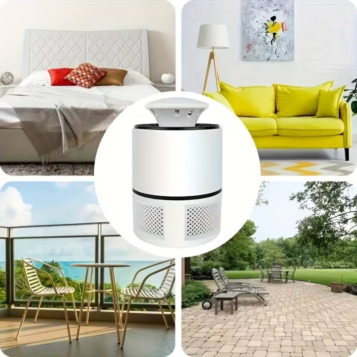 LED Insect Trap with UV Light – Quiet Mosquito Catcher