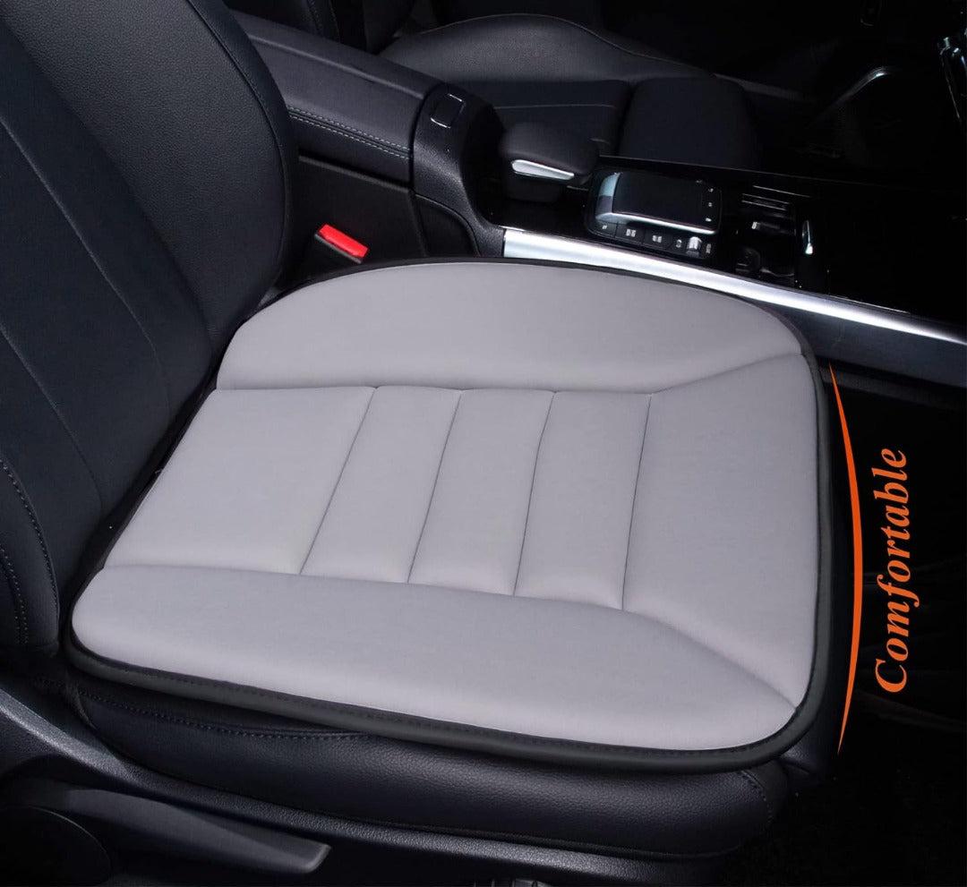 Memory foam car seat cushion with ergonomic design