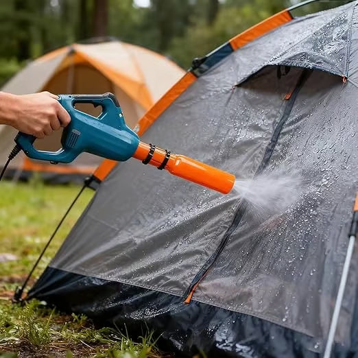 Leaf Blower Air Booster Attachment with Venturi Design