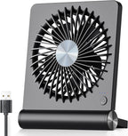 Ultra-quiet table fan with adjustable angle