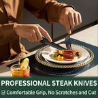 Black Cutlery Set 24-Piece – Complete for 4 People
