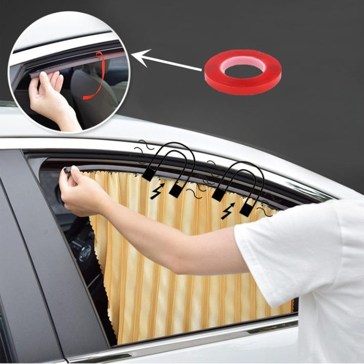 Magnetische Auto-Sonnenschutzblende 2er-Set – Sichtschutz & Hitzereduktion