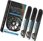 Black Rim Repair Kit 30 ml – 3 Paint Pens for Scratches