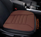 Memory foam car seat cushion with ergonomic design
