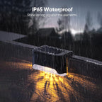 Solar patio lights with motion sensor