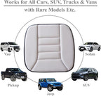 Memory foam car seat cushion with ergonomic design