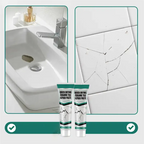 Fast-drying repair paste for tiles – cracks, chips & joints