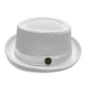 Sommer Pork Pie Hut Mesh atmungsaktiv für Damen und Herren