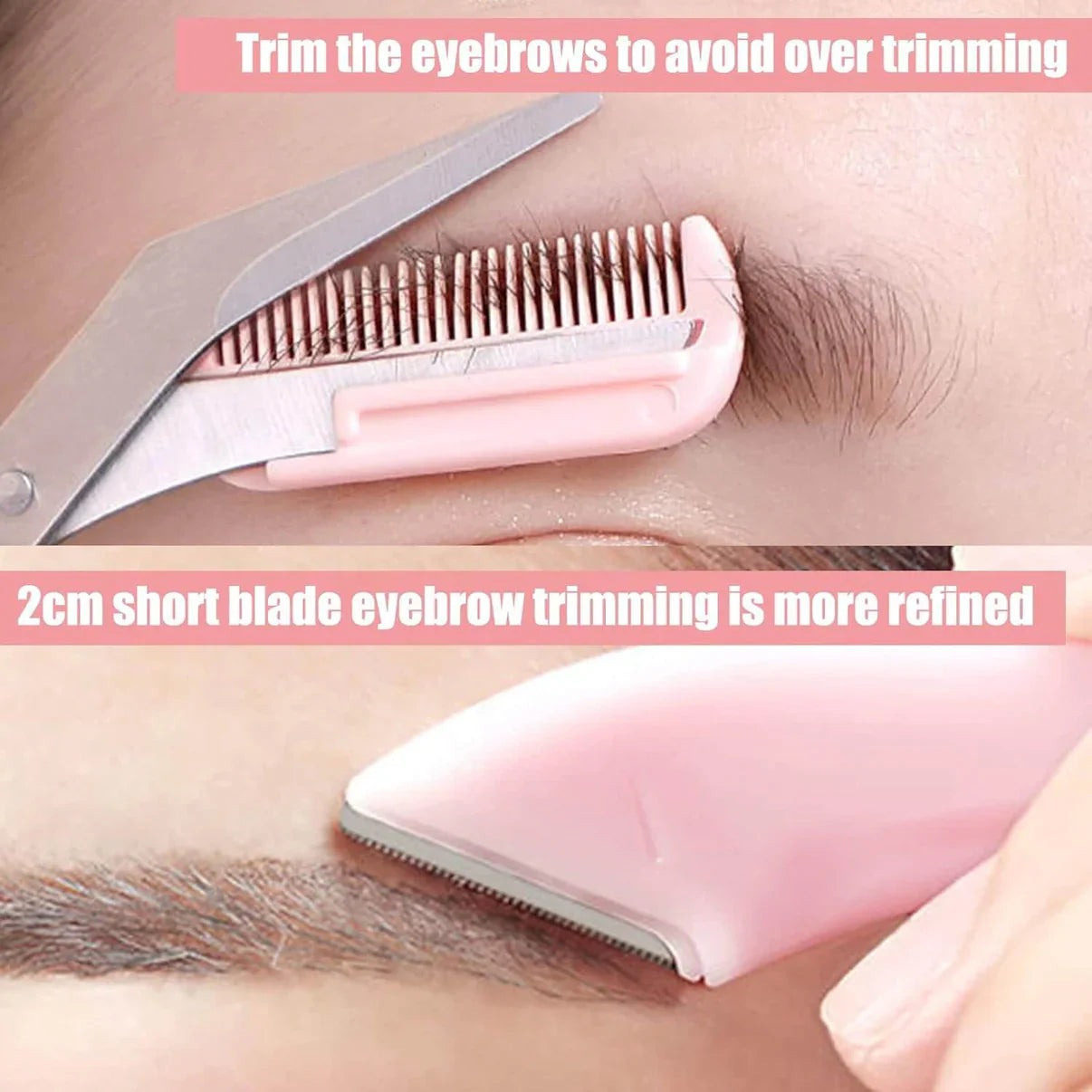 Eyebrow Trimmer with Comb – Precise Shaping