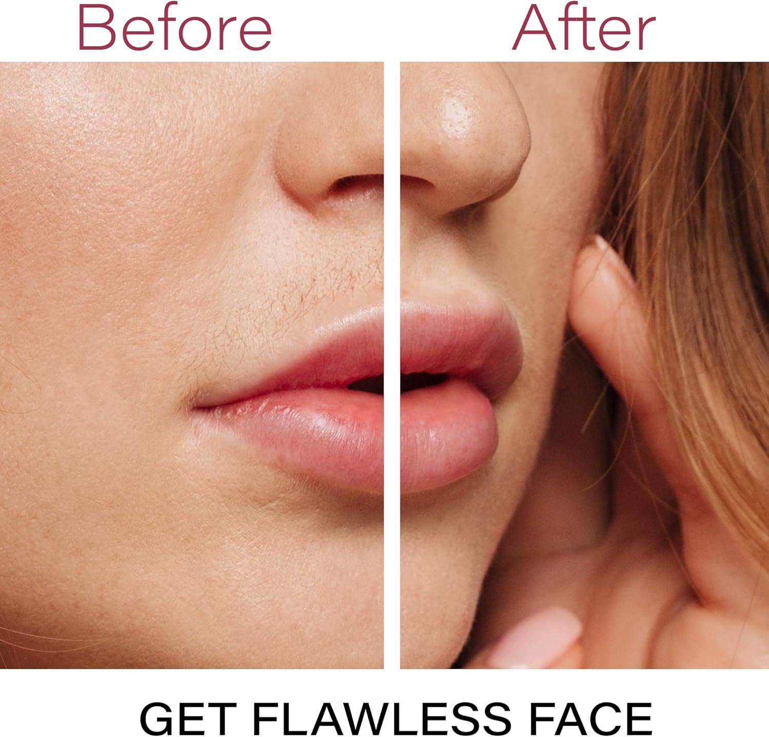 Facial Hair Remover – Painless and Precise for Face and Chin