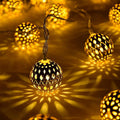 Solar-Lichterkette Marokkanisch 12m mit 100 LED-Kugeln