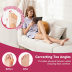 Hallux-Valgus-Bandage zur sanften Zehenkorrektur