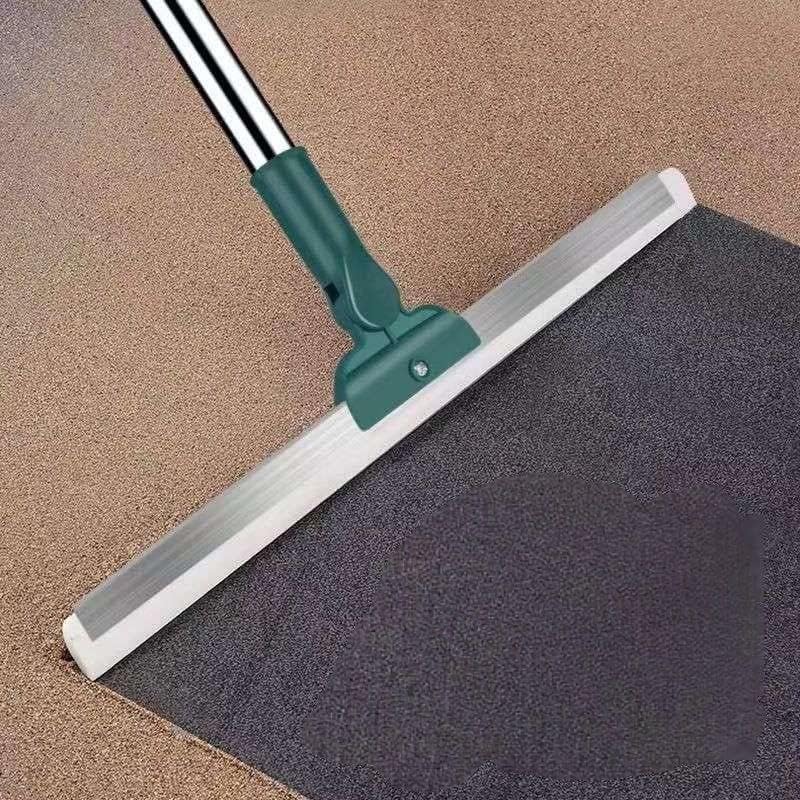 Floor mop with 180° rotatable head – Adjustable handle