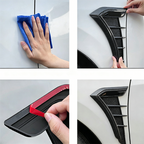 Auto Seitenschlitze Karbon-OptikDekorative Lüftungsblenden