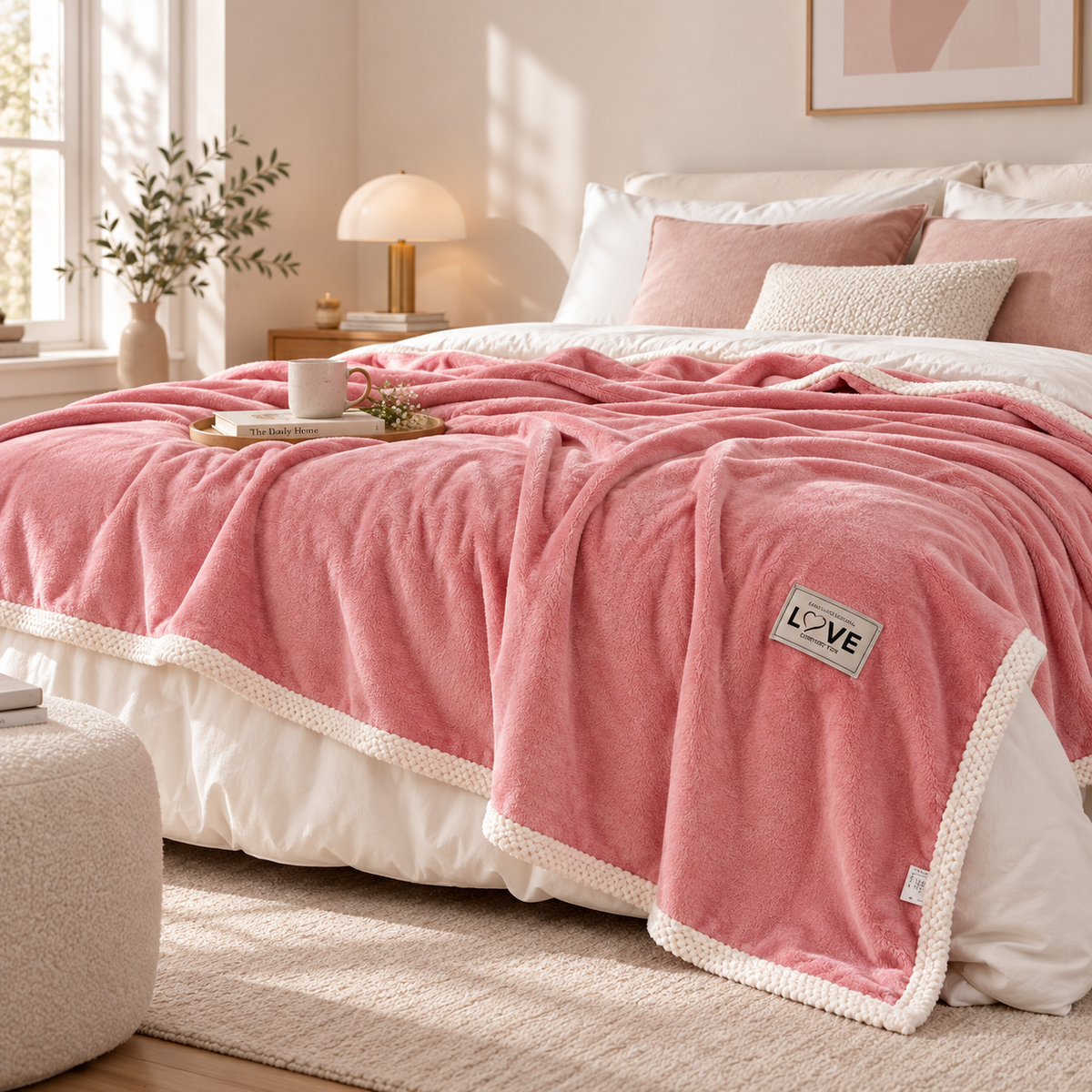 Kuscheldecke Flanell-Fleece – Weich und Warm