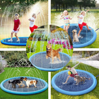 Wasserspielmat PVC – Spritzschutz für Kinder im Garten