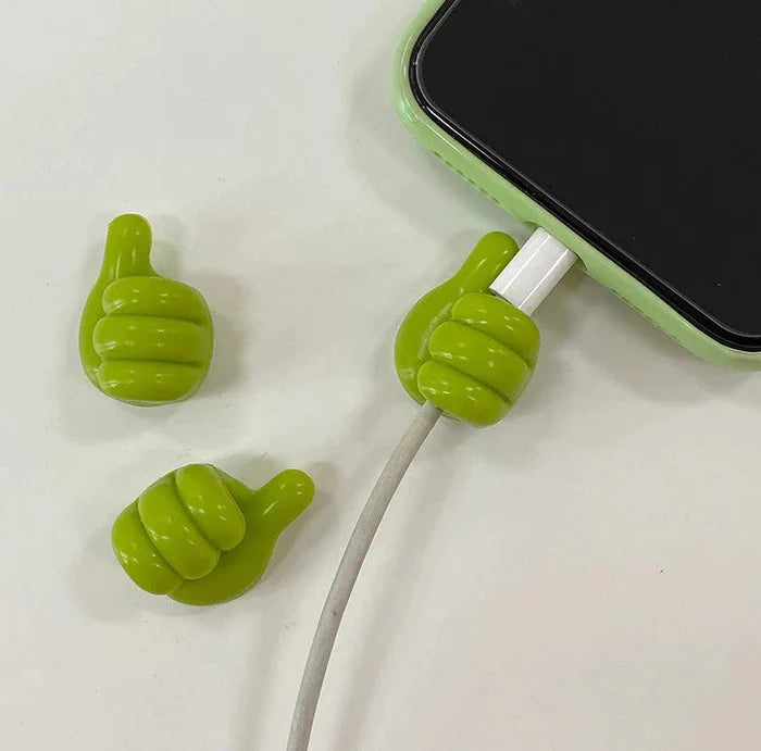 Kabel-Haken Daumen-Form Silikon – Selbstklebend für Ordnung