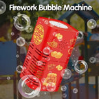 LED Bubble Machine with Light Effects – Battery-Powered for Outdoor Use