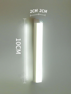 LED sensor light with motion detector – magnetic mount