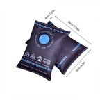 Moisture absorber with color indicator