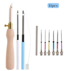 Punch Needle Set – Ergonomic for Embroidery and Crochet Work