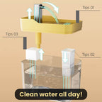 Cat Drinking Fountain 360° with Sensor – 1.5 L Quiet Water Dispenser