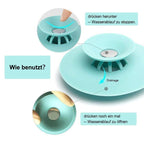 Drain stopper with hair catcher silicone – multifunctional