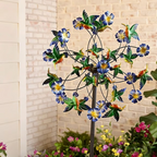 Kinetic Wind Spinner Garden – Rotating Garden Decoration