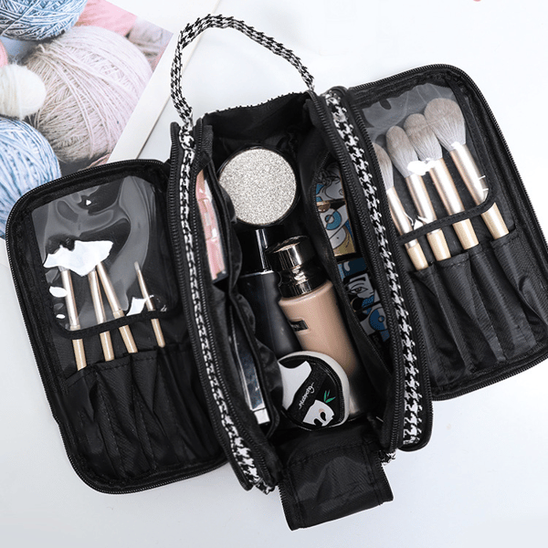 Cosmetic Bag with Compartments – Maximum Capacity
