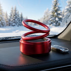 Portable solar heating ring without a power outlet, for cars, RVs, and offices