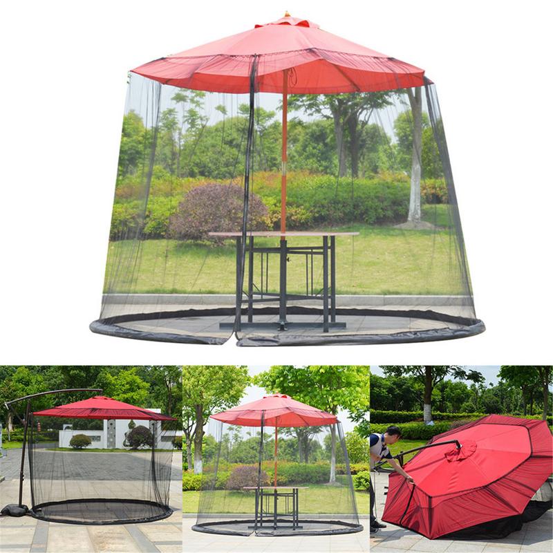 Parasol Mosquito Net Ø 335 cm – All-Around Protection Against Insects