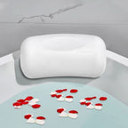 Bathtub Pillow with Suction Cups – Support for Head & Neck