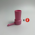 Compact bottle opener with lever mechanism