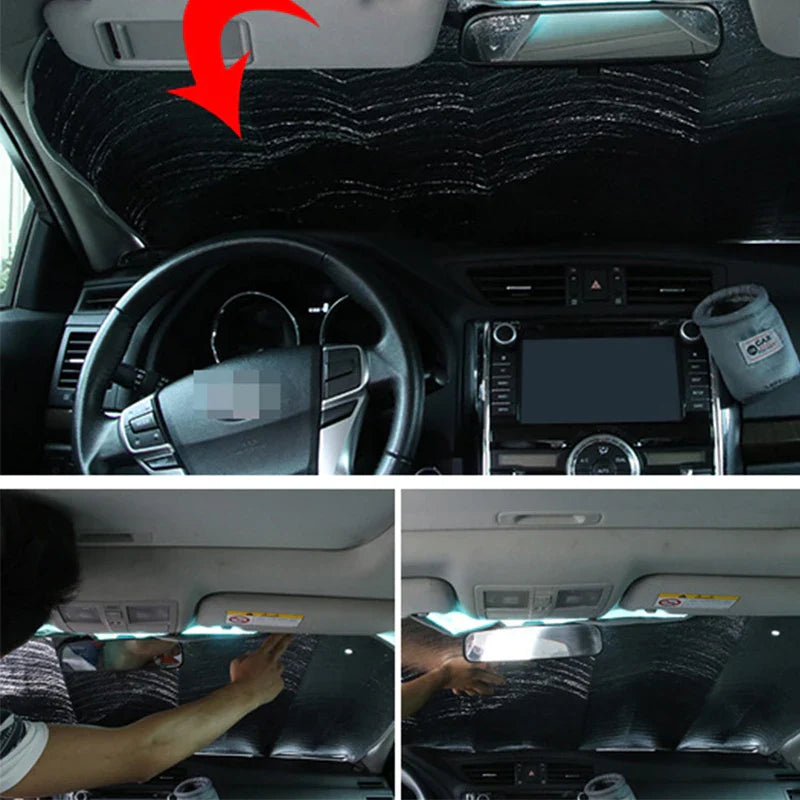 Auto-Sonnenschutz Windschutzscheibe – UV-Schutz und Wärmeschutz