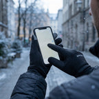 Winterhandschuhe mit Touchscreen-Fingern und Fleecefutter, Unisex