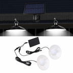 Solar-Pendelleuchten-Set mit Fernbedienung – 2 Lampen