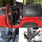 Car Running Board with Emergency Hammer – Entry Aid for Roof Rack