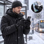 Thermohandschuhe wasserdicht mit Touchscreen-Funktion