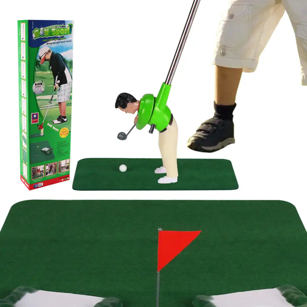 Golf-Set für drinnen mit 5 Schlägern