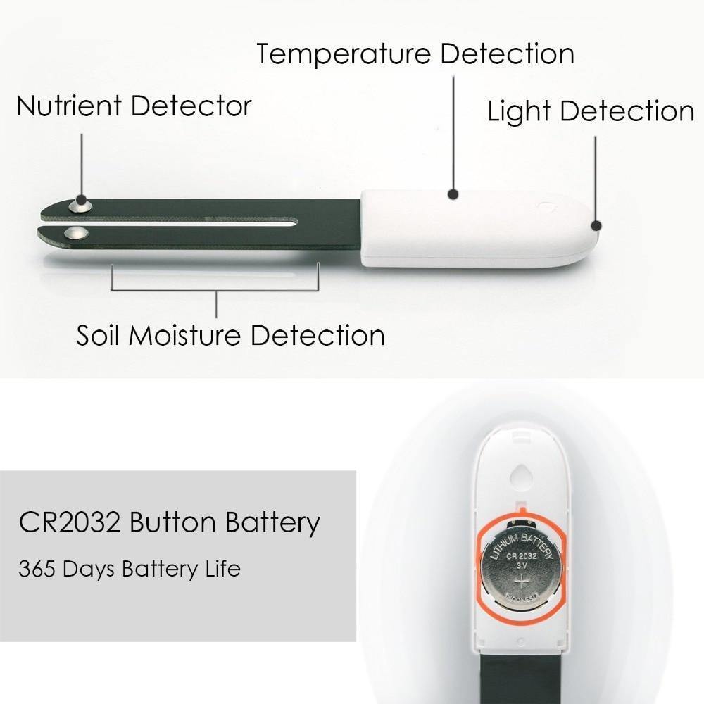 Plant sensor Bluetooth with app control