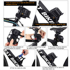 Folding Bike Lock 85 cm with Holder