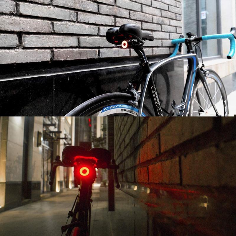Fahrrad-Rücklicht mit intelligentem Bremssensor